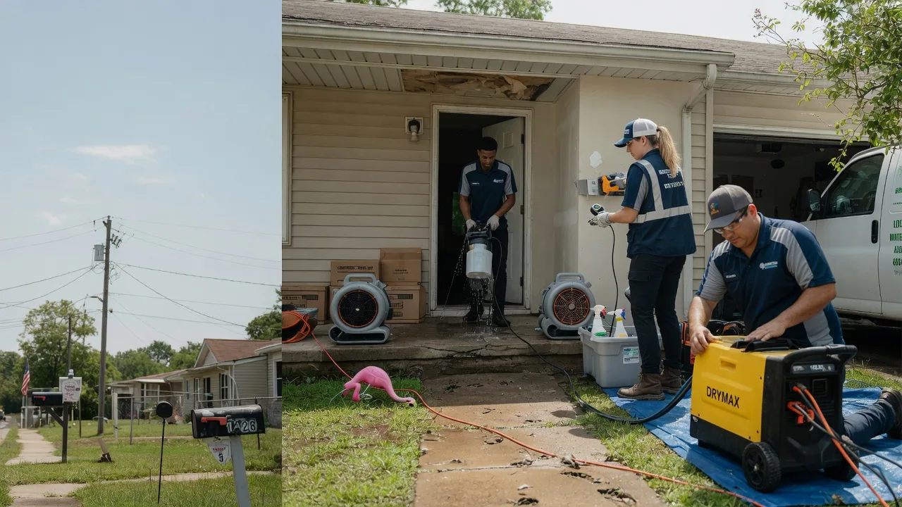 Storm Damage Water Removal in Oil Springs, KY near me